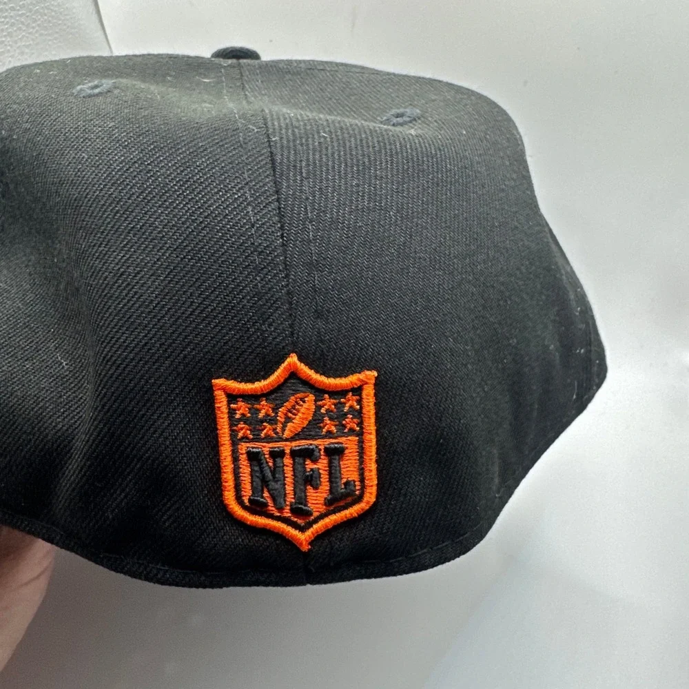 New Era Cincinnati Bengals 59FIFTY Fitted Hat Black NFL Team Basic 7‎ 1/4 Cap